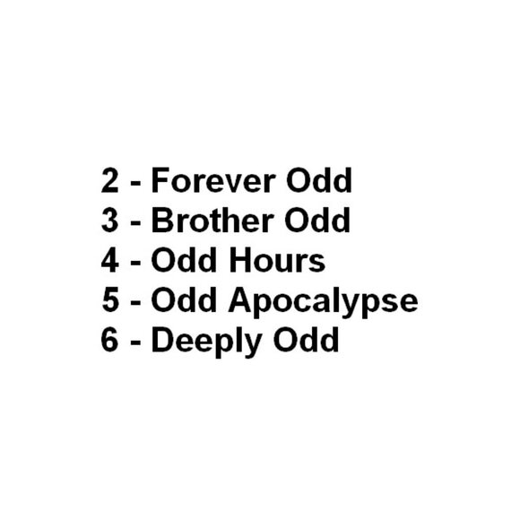 ✨ Odd Thomas 5-Book Set by Dean Koontz – Hardbound Editions ✨ - Picture 7 of 8